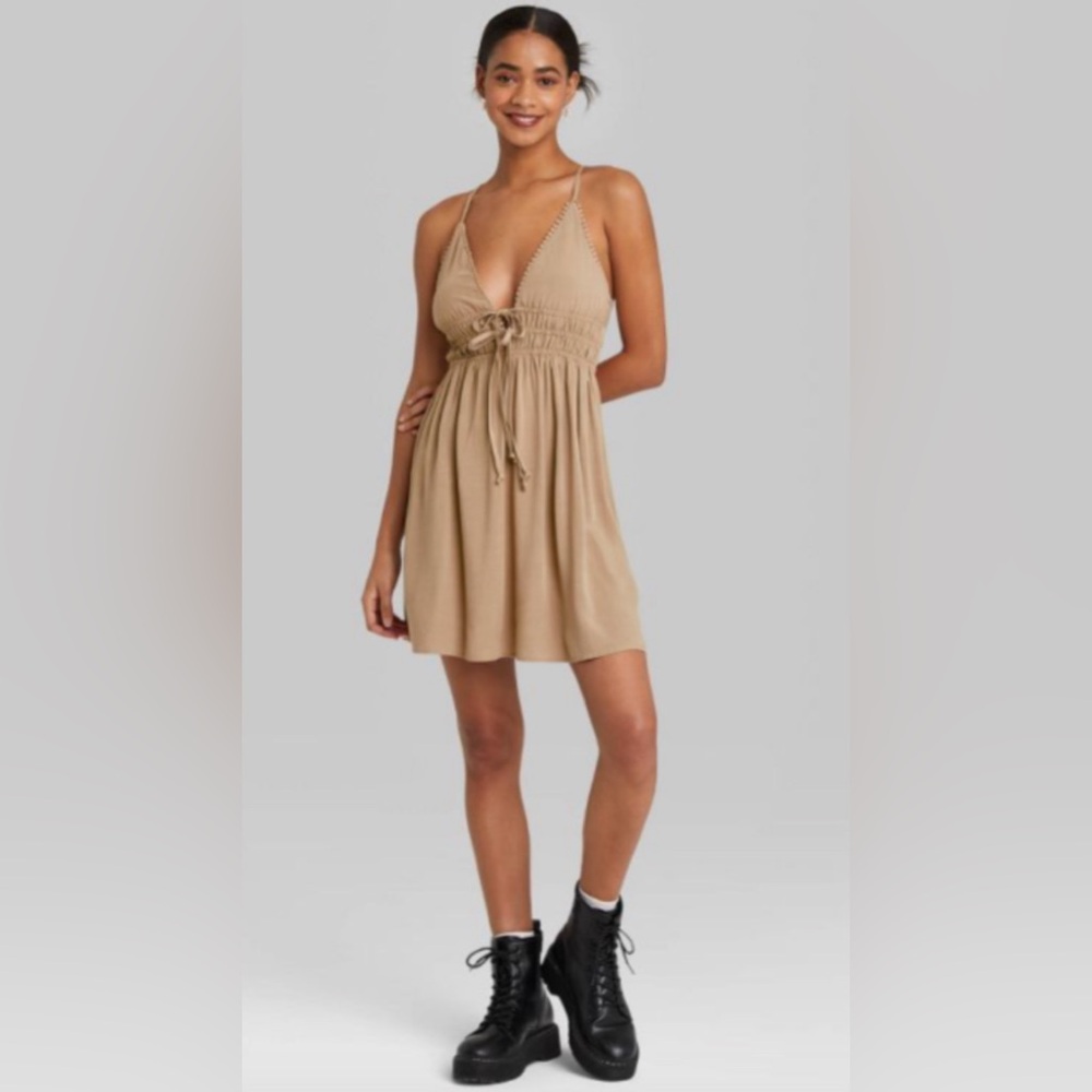 Wild Fable Triangle Cup Fit & Flare Dress